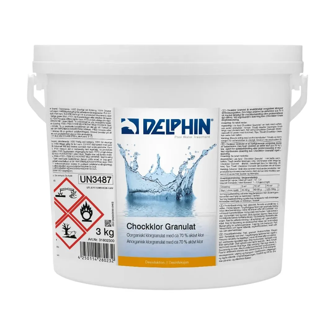 Delphin Chockklor Granulat 3 kg