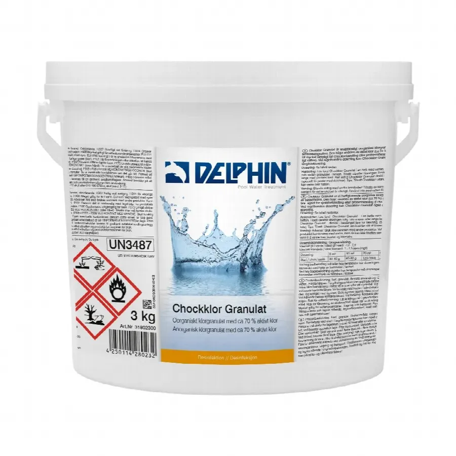 Delphin Chockklor Granulat 3 kg