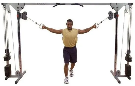Body-Solid Cable Cross med viktmagasin, bild 1 av 6