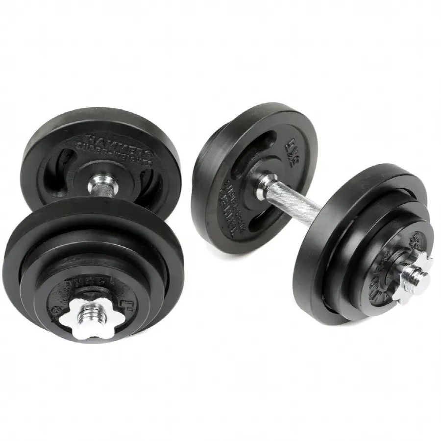 Hantelset 40 kg 1 par, bild 1 av 2