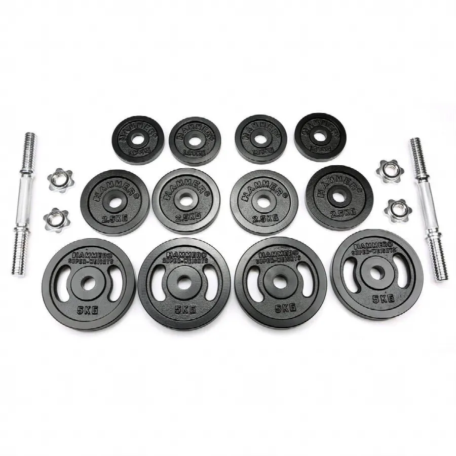 Hantelset 40 kg 1 par, bild 2 av 2