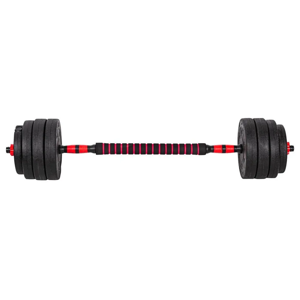 Skivstång och hantelset 40 kg, bild 4 av 5