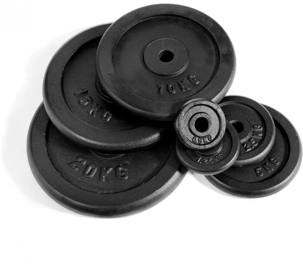 Viktskivor 25 mm (20 kg)