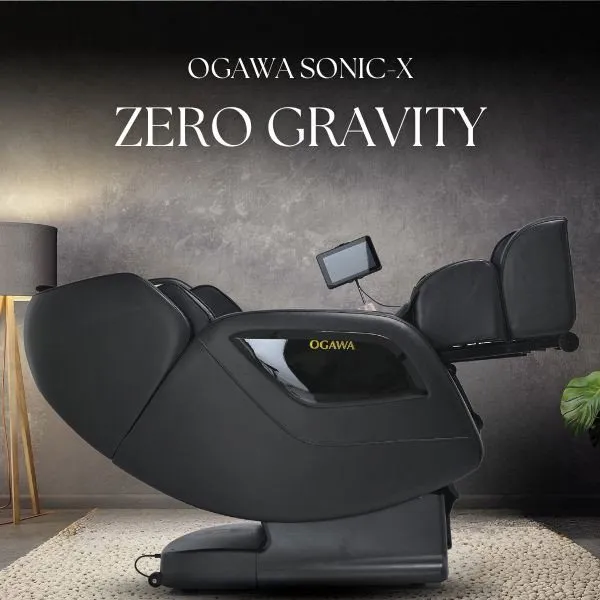 OGAWA Sonic-X Svart Massagestol, bild 6 av 6