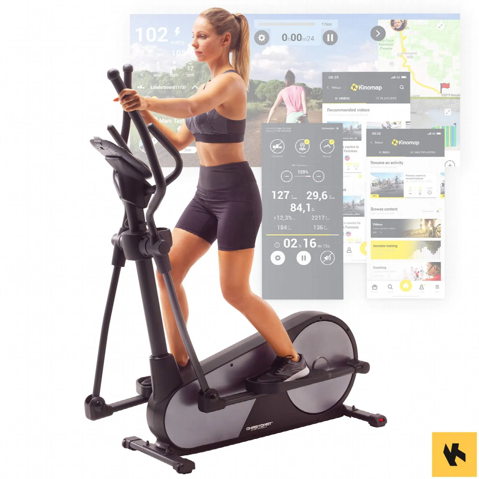 Crosstrainer EL8000 Bäst i Test, bild 4 av 6