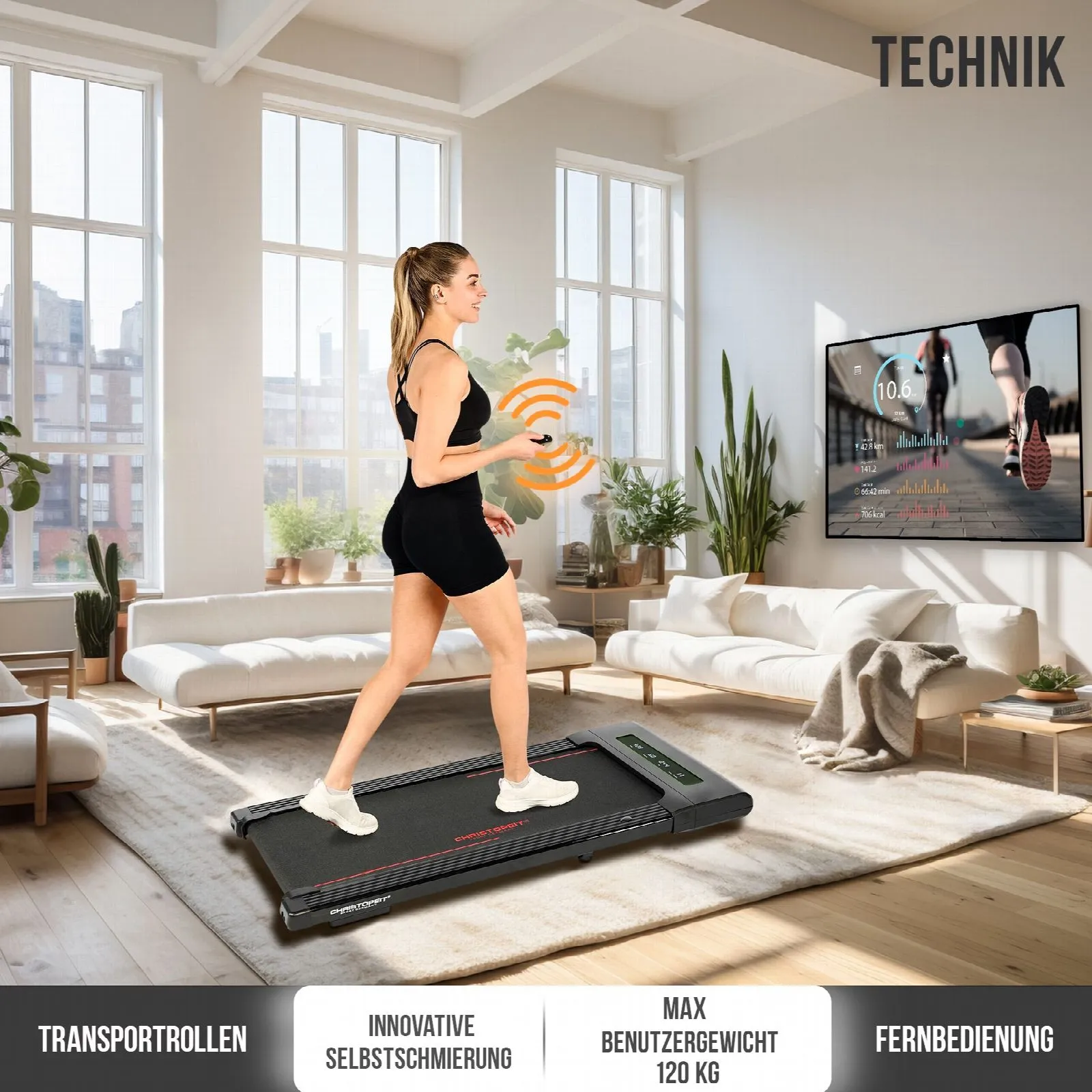 WalkingPad 4.1 med Kinomap & Zwift, bild 2 av 6