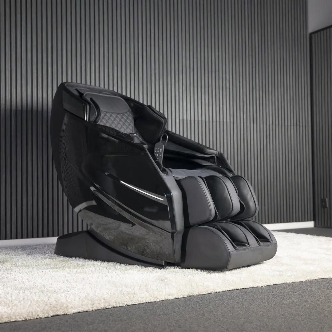 IWAO Gravity 4D-massagestol med röststyrning (Vit/Brun), bild 5 av 6