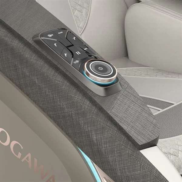 OGAWA BioVis 4D-massagestol – grå, bild 5 av 6