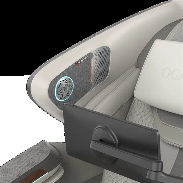 OGAWA BioVis 4D-massagestol – grå, bild 6 av 6