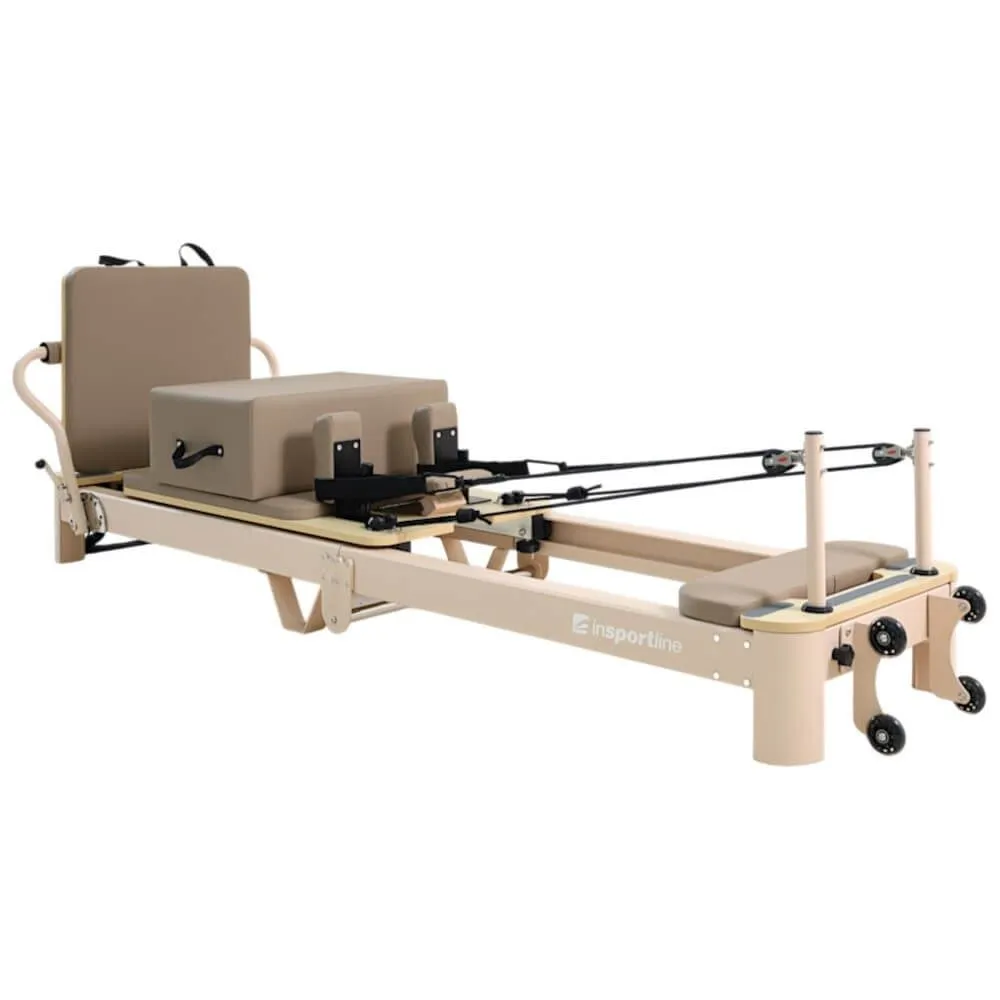 Pilates reformer inSPORTline Comfolder EVO (Beige), bild 4 av 6