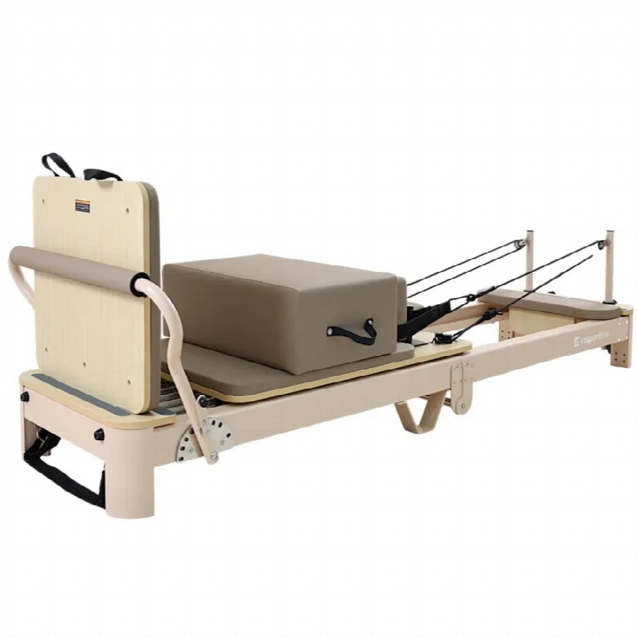 Pilates reformer inSPORTline Comfolder EVO (Beige), bild 3 av 6