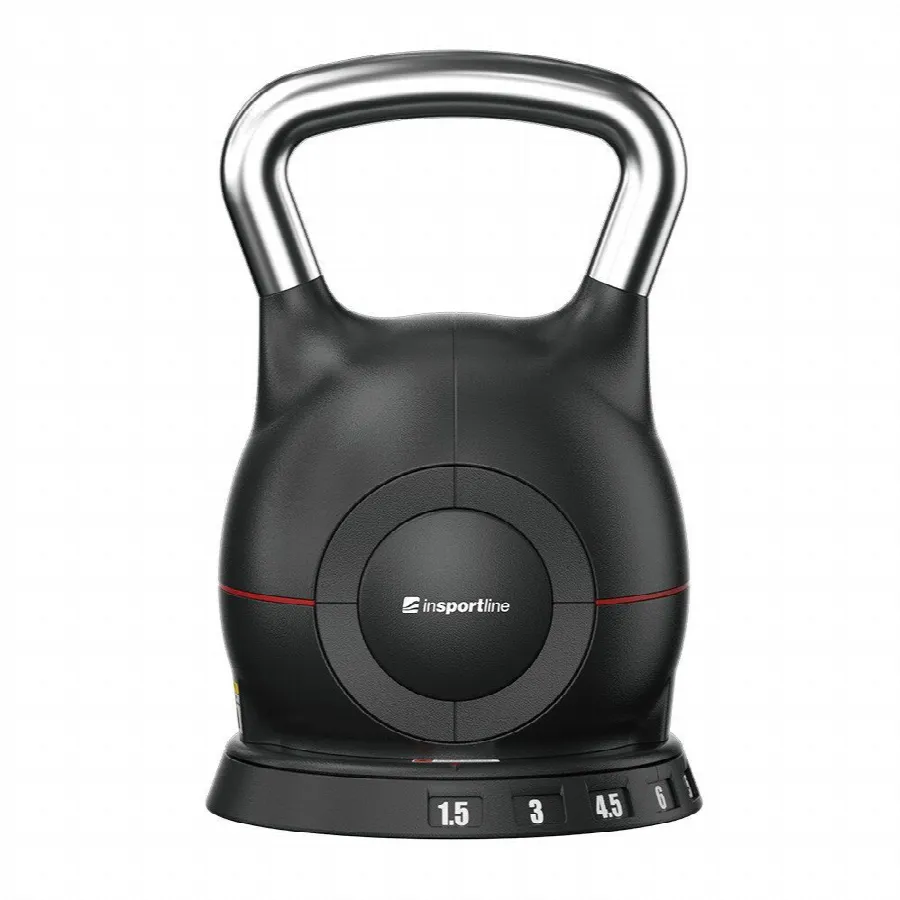 Justerbar kettlebell inSPORTline Xtrabell 1,5–10 kg, bild 1 av 4