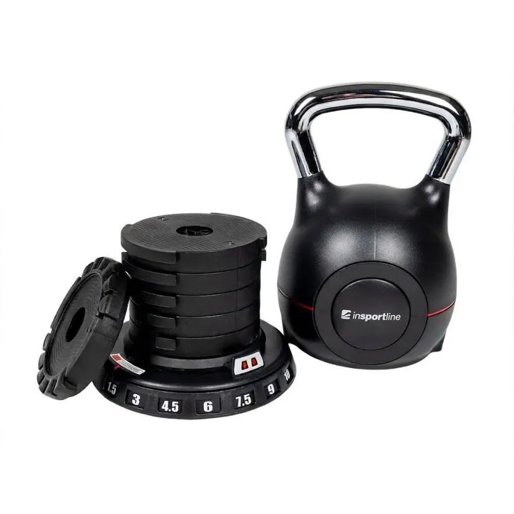 Justerbar kettlebell inSPORTline Xtrabell 1,5–10 kg, bild 2 av 4