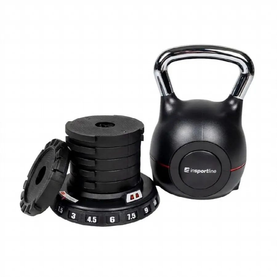 Justerbar kettlebell inSPORTline Xtrabell 1,5–10 kg, bild 2 av 4