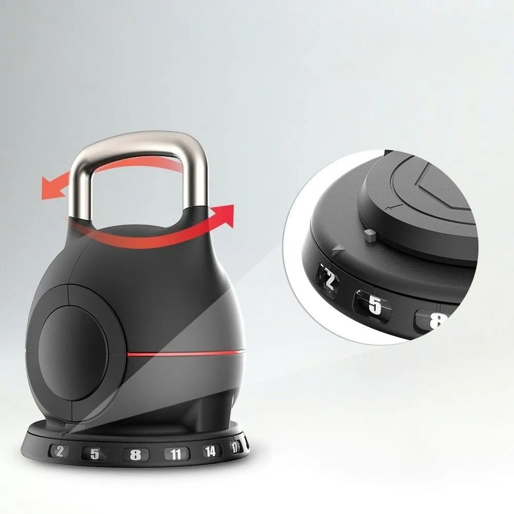 Justerbar kettlebell inSPORTline Xtrabell 2–20 kg, bild 3 av 4
