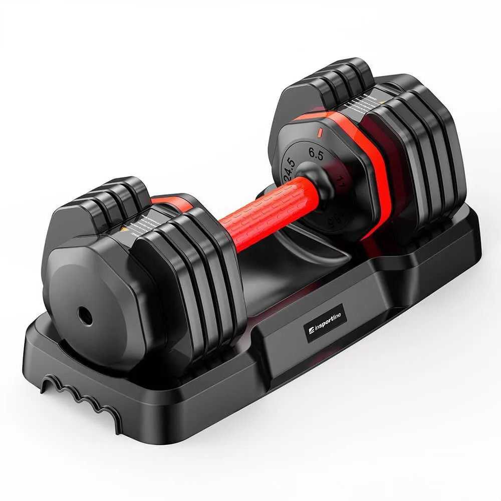 Justerbara hantlar inSPORTline DuraBell 2 × 6,5–24,5 kg, bild 3 av 6