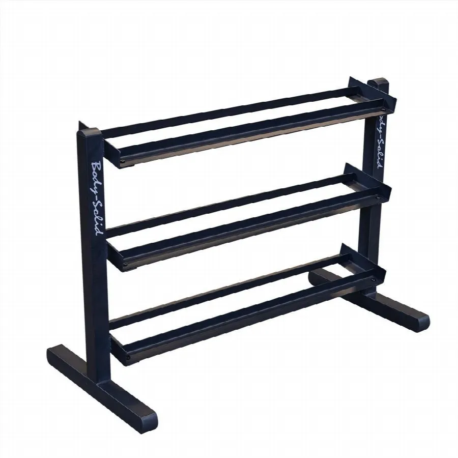 Hantelställ 102 cm, 3 hyllor, bild 2 av 2